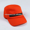 high vis orange reflective cap